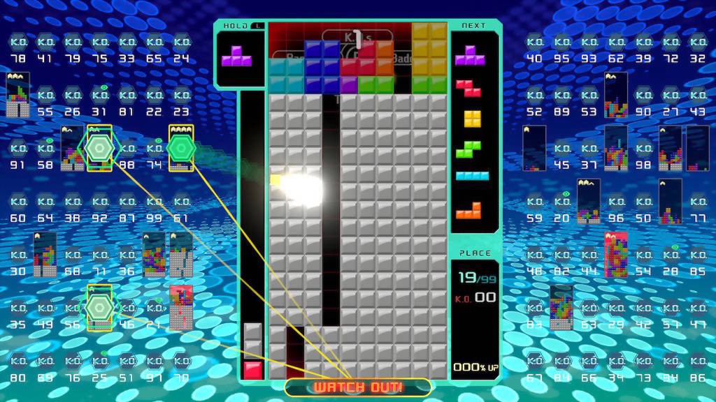 Tetris 99 screenshot