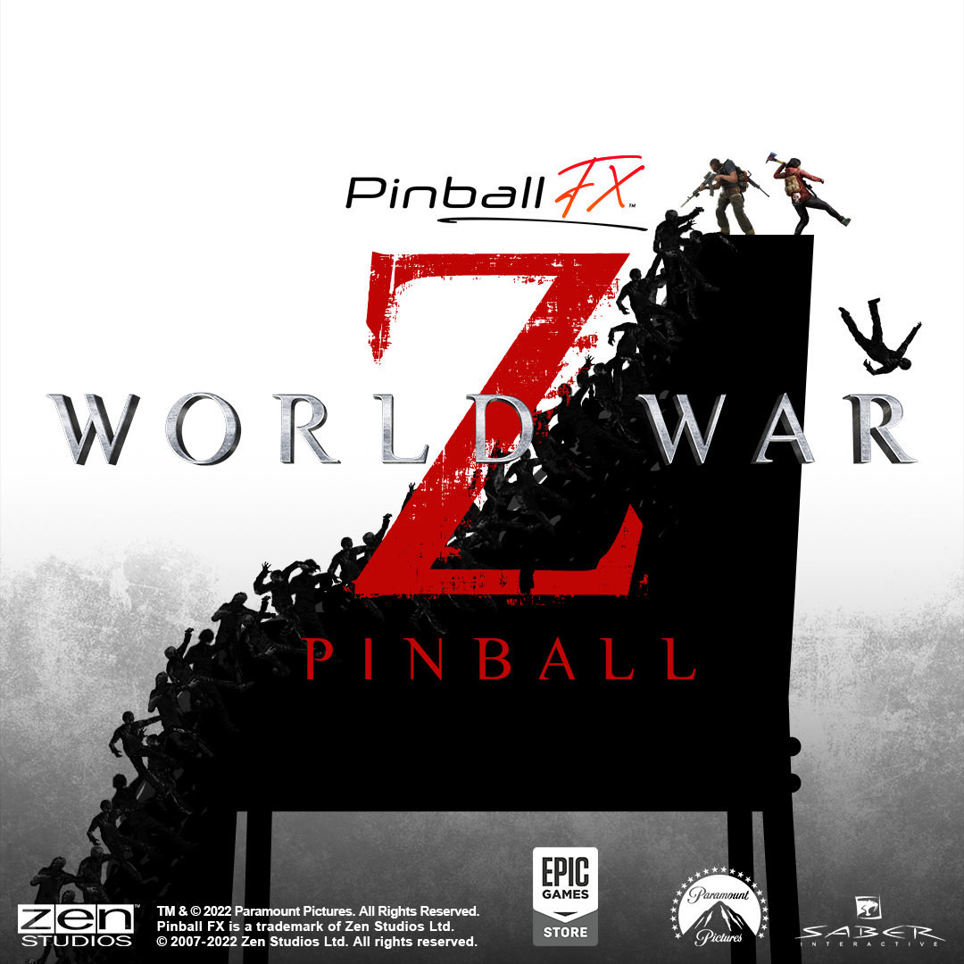 World War Z backglass image